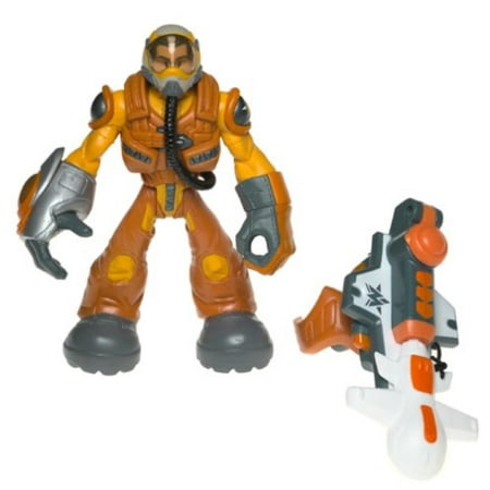 Major Powers and The Star Squad Captain Jumpjet Flier Air Power Division Action Figure PlaysetPlayskool Major Powers and The Star Squad Captain.., By Playskool