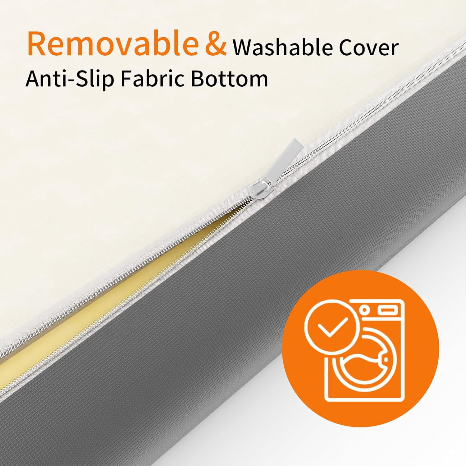 Doubleslee Queen Size 10" Gel Memory Foam Mattress, Innerspring Hybrid Mattress in a Box - Double-Sided Use