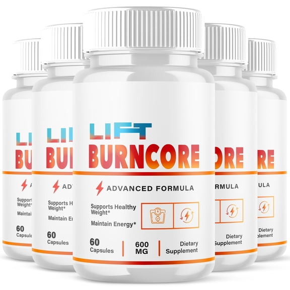 Lift Burncore Advanced Formula Pills Supporting Energy and Healthy Lifestyle 300 Capsules
