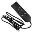 thumbnail image 3 of Electric Recliner Chair Parts Power Recliner Switch Recliner Motor Switch 6 Button Hand Controller, 3 of 5