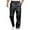 Black, variant on Faux Leather Pants for Men Black Windproof Baggy Straight Leg Trousers Trendy Hip Hop Night Out Pants for Party
