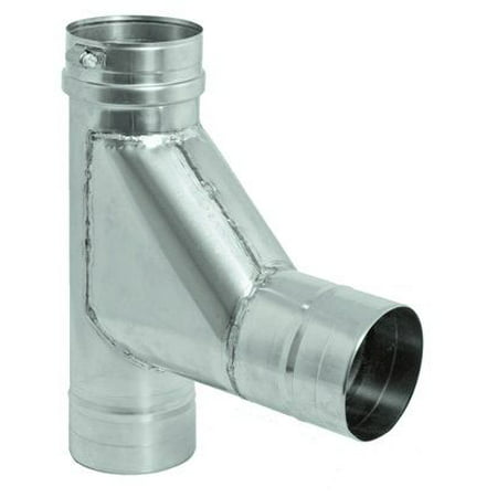 Stainless Steel Single Wall Boot Tee for 4 inch Vent Pipe - Walmart.com