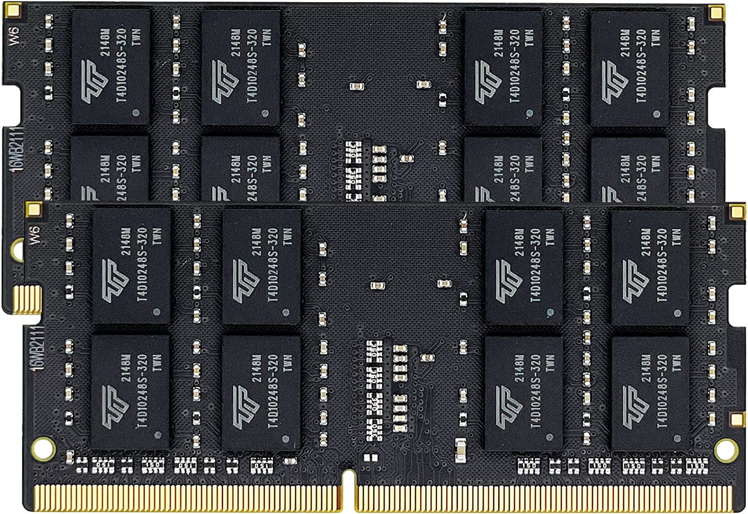 Timetec 32GB KIT (2x16GB) DDR4 2666MHz (PC4-2666V) PC4-21300 SODIMM Laptop RAM – 260-Pin 1.2V CL19 Non-ECC Unbuffered Memory Module for Laptop, Notebook, Mini PC, All-in-One