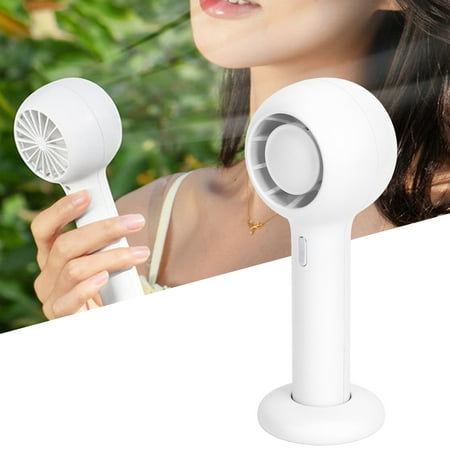 

Dioche Mini Handheld Portable Fan USB Rechargeable Battery Operated 3 Speeds Aromatherapy for Summer USB Desk Fan