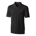 thumbnail image 2 of Men's Cutter & Buck Black Utah Utes Logo Big & Tall Forge Stretch Polo, 2 of 3