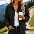 thumbnail image 2 of Ihhxva Softshell Jacket for Women Quick Dry Fit Attached Hood Packable Design Outdoor Windbreaker S-2XL, 2 of 9