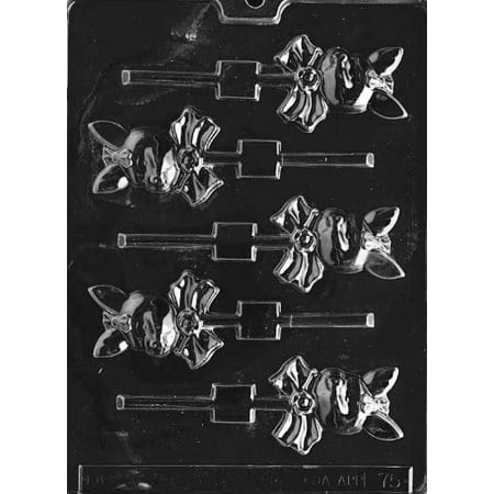 

Candyland Crafts SMALL BUNNY LOLLY Chocolate Candy Soap Mold Combo | Food Safe Plastic Durable and Reusable Chocolate Making Mold - E075 - (4 Pack)