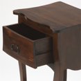 thumbnail image 2 of Butler Specialty Company Rochelle 1 Drawer Wood Nightstand - Walnut Brown, 2 of 3