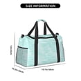 thumbnail image 3 of Easygdp Blue Bright Bolsa de Gimnasio, Bolsa de Viaje Duffel, Bolsa de Fin de Semana con Compartimentos, Bolsa de Mano para Noche, 3 of 7
