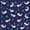 Deep Blue, variant on Manfei Animal Axolotl Shower Curtain 72Wx72L,Pastel Salamander Bathroom Curtain