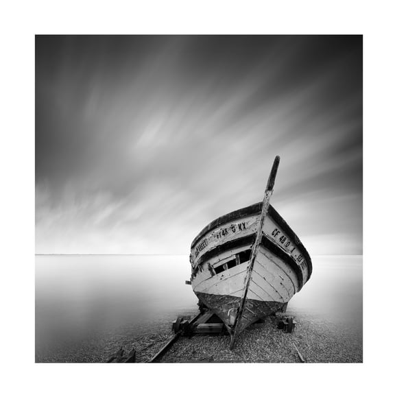 Trademark Fine Art "Boat I" Canvas Art by Moises Levy