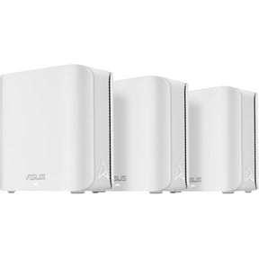 Restored ASUS - ZenWiFi BE5000-BD5 Dual-Band Mesh Wi-Fi 7 System (3-Pack) - White (Refurbished)