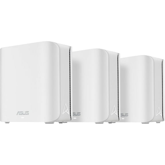 Restored ASUS - ZenWiFi BE5000-BD5 Dual-Band Mesh Wi-Fi 7 System (3-Pack) - White (Refurbished)