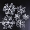 thumbnail image 3 of Juego de joyas con adornos para árboles de Navidad, pentagrama de cristal, ciervo, hombre de jengibre, adornos para fiestas de Navidad, suministros de regalo, 3 of 5