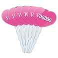 thumbnail image 1 of Voodoo Heart Love Cupcake Picks Toppers - Set of 6, 1 of 1