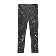 thumbnail image 2 of Girl's Legging Full-Length Colorful Print Tights For Dance Gym Everyday Wear Alien Vector, 2 of 8