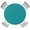 Colorhoe6713, variant on Round Table Cover 36-44 Inch, Waterproof Reusable Table Cloth Round Fitted Vinyl Tablecloth with Elastic Edged for Parties Outdoors, Aqua Turquoise Solid Color