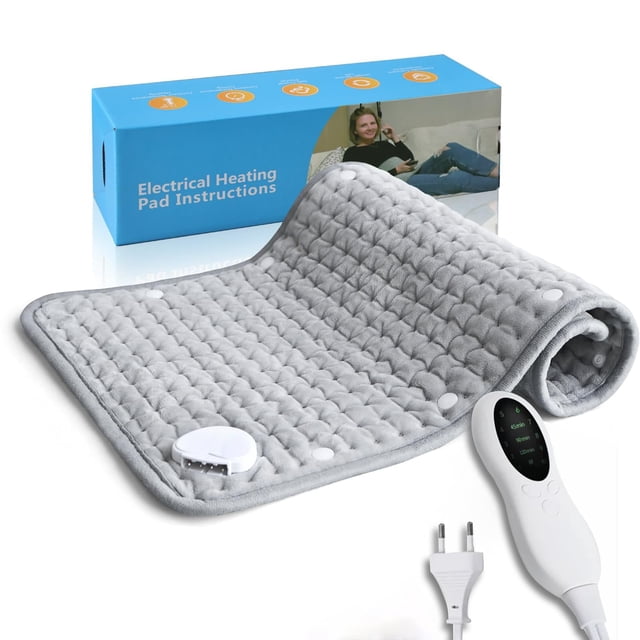 Compresas calientes terapeuticas, Manta termica, Cobija electrica termica para Alivio de Dolores de Hombros Cuello Espalda, Compresa caliente electrica para fisioterapia, 10 Ajustes de Temperatura