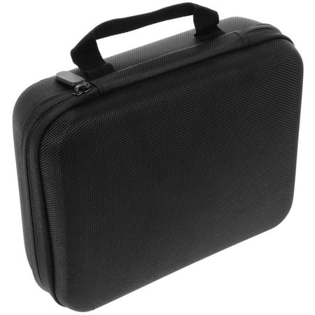 KAKOWELY Black Nylon Action Camera Case Set for Photographers - Protective Cover for Outdoor and Travel Use