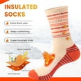 thumbnail image 3 of Behome 5 Pairs Woman Winter Socks, Thick Warm Walking Hiking Socks for Ladies, Thermal Thick Wool Socks for Woman, 3 of 6