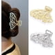 thumbnail image 1 of Juego de 2 pinzas para el pelo de metal con forma de mariposa para mujeres y niñas, 1 of 5