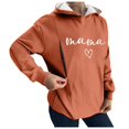 thumbnail image 1 of Sweat à Capuche de Maternité Décontracté pour Femmes, Confortable avec Fermeture Éclair, 1 of 5