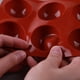 thumbnail image 2 of Molde De Pasteles Molde redondo de silicona para hacer pasteles de 6 rejillas accesorios para hornear de cocina de media esfera Sywqhk Libre de BPA, 2 of 9