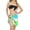 WHITE, FLORAL, variant on Women's Bikini Skirt Sarong Swimwear Cover up Bathing suit Summer Wraps Swimsuit Beach Wrap Coverups for Women One Size White, Floral