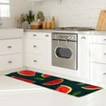 Watermelon Kitchen Runners Rubber Mat Runner Rugs, Rectangular, 15.7"x59", Washable, NonSlip