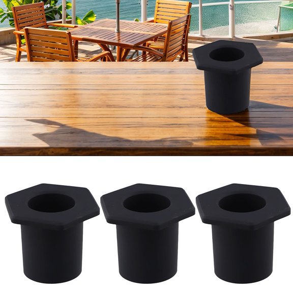 3pcs Patio Table Umbrella Hole Rings Silicone Outdoor Patio Umbrella Hole