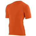 thumbnail image 1 of 2600A-Orange-3X Hyperform T-Shirt de Compression à Manches Courtes, Orange - 3X, 1 of 1