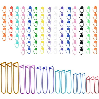 6 Size Stitch Holder Set Assorted Colors Aluminum Stitch Holders For Diy  Knitting Crochet Knitting Needles Colorful