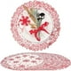 thumbnail image 4 of Christmas Snowflake PVC Table Mat Round Waterproof Heat Resistant Holiday Dining Placemat for Western Style Decor Party Table Setting Festive Dinnerware Cover, 4 of 6