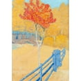 thumbnail image 3 of John Sten 18x24 Black Modern Framed Museum Art Print Titled - Autumn Landscape (1906), 3 of 5