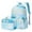 Sky Blue, variant on SUSHANG Backpack Female Clear Sweet Print Student Schoolbag Female Backpack Fashion Female Bag Two Piece Set