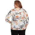 thumbnail image 2 of Alfred Dunner Womens Plus-Size Watercolor Floral Crewneck Top, 2 of 4