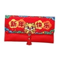 thumbnail image 2 of Abbraccia Chinese New Year Red Envelope Hongbao Cloth for Child Creative Red Pocket Lucky Money Envelope for Celebration Spring Festival F, 2 of 9