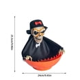 thumbnail image 3 of Halloween Animated Candy Dish - Light-Up Grim Reaper Bowl with Spooky Sounds - Motion Sensor Activated Treat Holder for Indoor/Outdoor Decor, 3 of 3