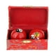 thumbnail image 3 of 2 bolas de de manos chinas Baoding con caja de almacenamiento, ejercitador de fitness, duraderas, suaves, portátiles, balonmano de ejercicio ch rojo, 3 of 8