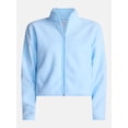 thumbnail image 6 of No Boundaries Polar Fleece Zip Up Jacket, Women’s and Women's Plus XXS-4X, 6 of 6