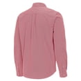 thumbnail image 3 of Men's Antigua Cardinal Arkansas Razorbacks Porter Woven Tri-Blend Long Sleeve Button-Down Shirt, 3 of 3