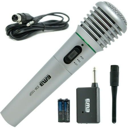 Emb Pocket - EMB Professional Handheld Wireless Microphone Mic System For Church Home Karaoke