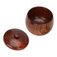 thumbnail image 1 of Wood Condiment Jar, Spice Jar Classic Flip Top Easy To  Dustproof  For Sugar For Kitchen Lacquer, 1 of 8