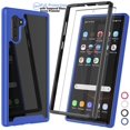 thumbnail image 1 of Galaxy Note 10 10+ 10 Plus 5G 2019 Phone Case [with Tempered Glass Screen Protector] Full-Body Rugged Transparent Clear Back Bumper Cover, 1 of 8