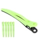thumbnail image 5 of 6 clips para peinar el cabello, teñido permanente, seccionamiento, clip de pico de pato para peluquería, color verde, 5 of 12