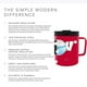 thumbnail image 2 of Taza de café Simple Modern NCAA Wisconsin Badgers 350 ml, 2 of 7