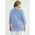 thumbnail image 2 of Jessica London Women's Plus Size Crochet Cardigan, 2 of 3