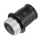 thumbnail image 1 of Cubierta simulada para encendedor de cigarrillos, enchufe de encendedor de coche cromado de 12 V, cubierta para encendedor de cigarrillos construida para precisión, 1 of 10