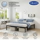 thumbnail image 2 of Magma Life Base de Cama King Size de Metal Resistente, Plataforma con Espacio de Almacenamiento, Fácil Armado, Soporte Antideslizante para Colchón, Diseño Moderno y Duradero, Gran Estabilidad, 2 of 5