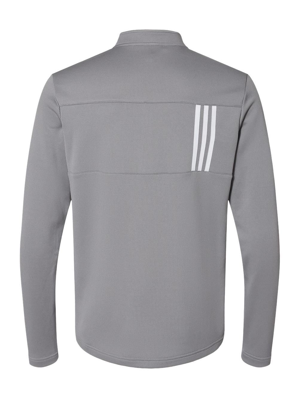 Adidas 3-Stripes Double Knit Quarter-Zip Pullover